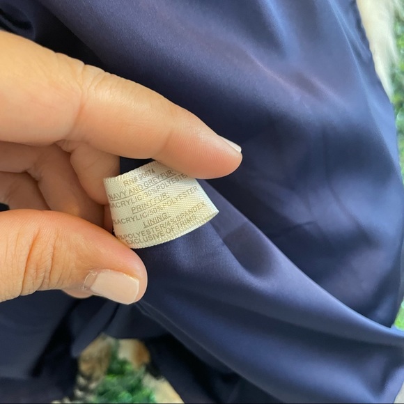 NWT Boston Proper bling faux fur jacket. - Picture 9 of 13